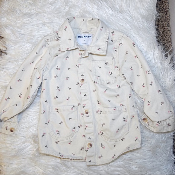 Old Navy Other - Old Navy girls button up jacket